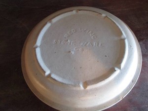 Vintage Red Wing Stoneware plate