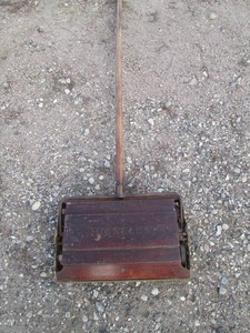 Antique wood Bissell American Queen Cyco ball bearing