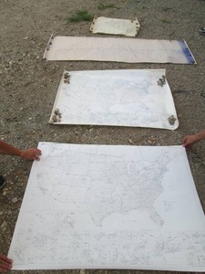 Collection of maps from the United States, Odessa MN and Lac Qui Parle County MN