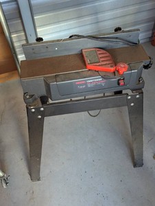 Sears Craftsman 4-18in Jointer Planer with metal stand