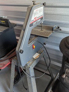 Sears Craftsman 10in band saw with stand