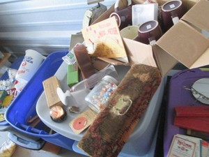Vintage metal ashtrays, MN Twins memorabilia, back scratchers, nik naks and home decor