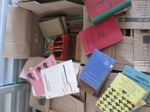 Vintage books on Poultry, American history, behavior m, business and more
