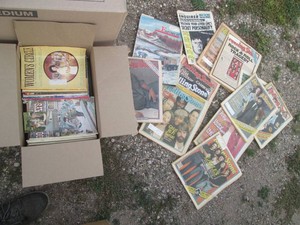 Vintage Rollling Stone, Seventeen, The farmer and other magazines