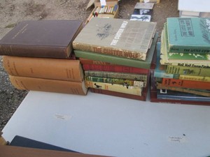 Vintage Hardcover books on animals and school