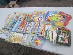 Huge Collection of Little Golden Books and other childrens books