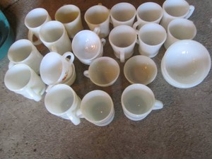 Fire king and other glassware