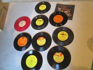 Mainly kids 45s, mainly Peter Pan