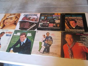 Collection of records with artist name starting A Andy Williams and more