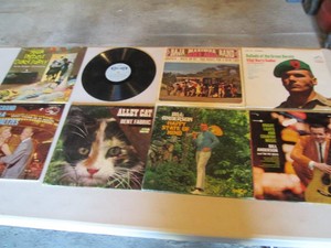 Collection of records with artist name starting A and B