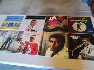 Collection of records with artist name starting C Camarata Walt Disney, Charlie Pride and more