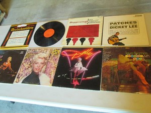 Collection of records with artist name starting D Deutschemeisters Dick Hyman, Dickey Lee, Dinah Shore, Dolly Parton, more
