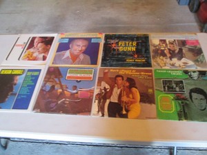 Collection of records with artist name starting H Headliners, Henry Mancini, Henson Cargill, Herb Alpert