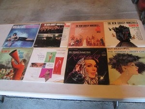 Collection of records with artist name starting N Nelson Riddle, New Christy Minstrels, Norman Luboff Choir