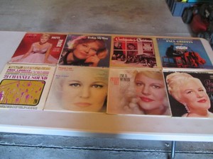 Collection of records with artist name starting P Patti Page, Patty Duke, Paul Griffin, Paul Lavalle, Peggy Lee