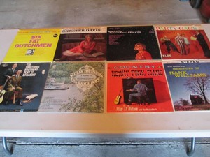 Collection of records with artist name starting S Six Fat Dutchmen, Skip Davis, Slappy White, Smothers Brothers Smokey Ridge Boys Tribute, Slim Wilson, Slim Fenton