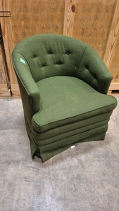 vintage barrel chair