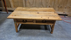 rustic coffee table