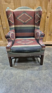 wing back arm chair