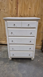 white dresser