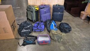 suitcases and bags