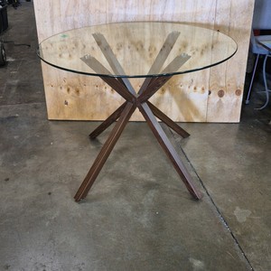39 glass dining table