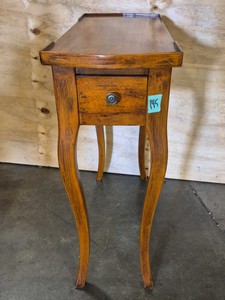narrow accent table