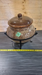 vintage ceramic pot