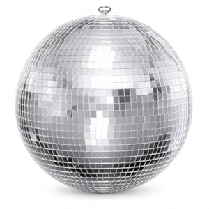 Youdepot 16-Inch Large Disco Ball Hanging Mirror Ball Decor  for Disco Party Decorations, Weddings, Events, Disco Christmas Decor, and Home Celebration