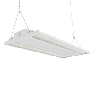 HYPERLITE 210W LED Linear High Bay Light 0-10V Dimmable 33600LM 5000K Shop Lights AC120-277V - 2FT Linear Light for Warehouse Workshop Garage UL Listed