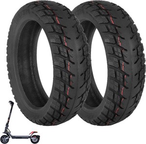 Ulip 10.5x2.75 Tubeless Tire for Segway Ninebot P65 P100 P100S P100SU Electric Scooter Thicker Tires Non-Slip Spare Wheels Scooter Accessories 2 PCS