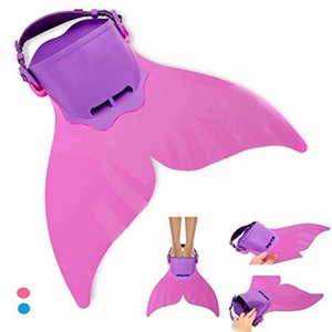 Adjustable Mermaid Swim Fin for Swimming Training Girl ,Boys ,Kids ,Children by AIWANK  adjustable monofin for mermaid tails,Suitability for kids, perfect for mermaid pool parties fit,durability
