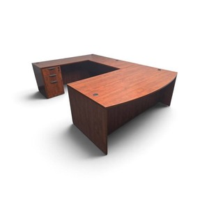 Power Sit Stand Adjustable Height Desk with Drawers