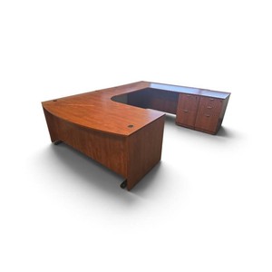 Power Sit Stand Adjustable Height Desk with Drawers