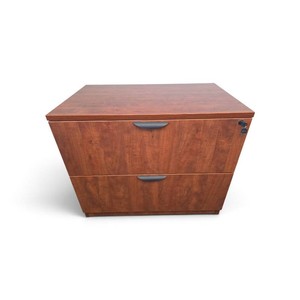 Wood Lateral Filing Cabinet with Keys 