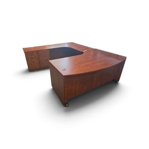 Power Sit Stand Desk with Drawers