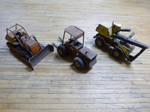 3 Vintage Tonka Trucks