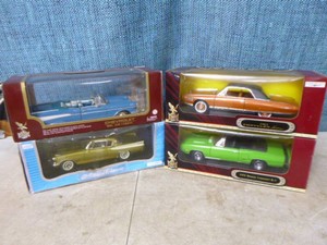4 Die-Cast Cars