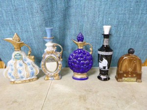 5 Collectible Jim Beam Decanters