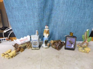 6 Collectible Liquor Decanters