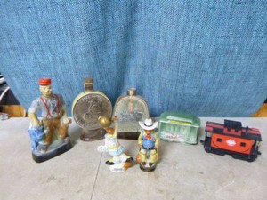 7 Collectible Jim Beam Decanters