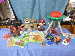 Lot of Games and Plush Toys
