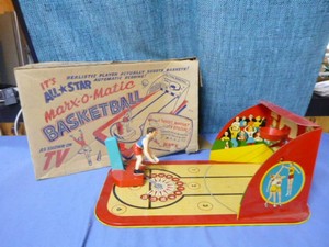 Vintage Marx-O-Matic Basketball Game