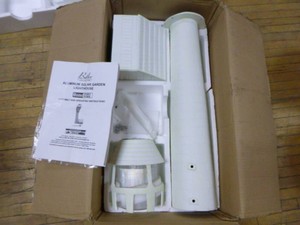 Butler Aluminum Solar Garden Lighthouse