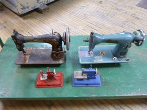 2 Vintage Sewing Machines