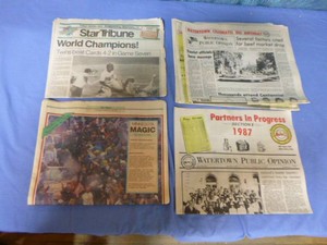 Collectible Newspapers