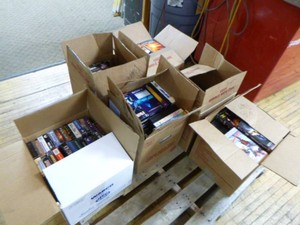 6 Boxes of VHS Tapes