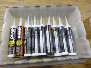 Tubes of Quad Max Sealant