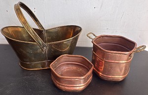 Brass and Copper Pots