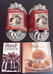 Two Nordic Ware Bundt Duet Pans
